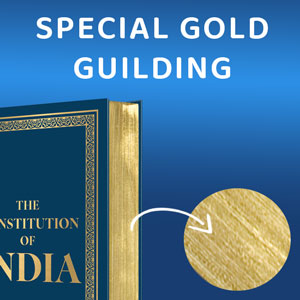 The Constitution of India (Deluxe Hardbound Edition)
