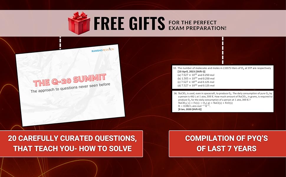 Free gifts: Q- 20 summit and PYQ's of last 7 years