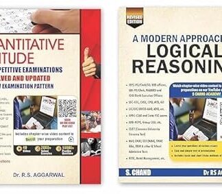 RS AGGARWAL 2025-26 EDITION Quantitative Aptitude & Logical Reasoning COMBO SET