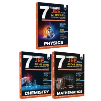 PW JEE Main 7 Years (2019 - 2025) Physics, Chemistry, Mathematics Combo Set of 3 Books | All 144 Shifts Online Previous Years Solved Papers Chapterwise and Topicwise PYQs For 2026 [Paperback] PW