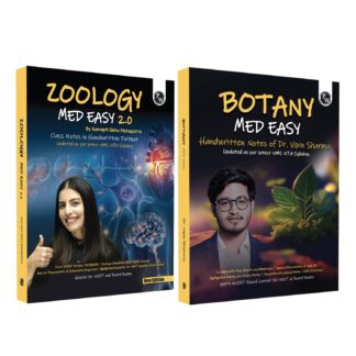 PW Med Easy Zoology 2.0 and Botany Handwritten Notes Combo Set of 2 Books For NEET and Board Exams 2025-26 | Flowcharts, Mnemonics, Diagrams | NCERT Unit Overview