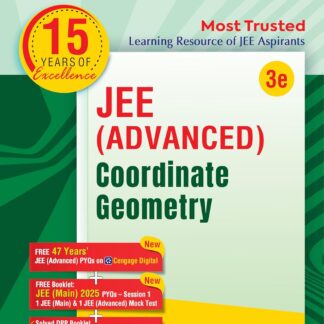 Cengage JEE Advanced Coordinate Geometry with Free Online Assessments & Digital Content