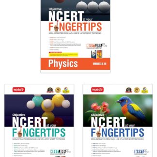 MTG Objective NCERT at your FINGERTIPS Physics, Chemistry & Biology For 2025-2026 Exam (Set of 3) - NCERT NEET Trend Indicator, HOTS MCQs, Rank Predictor & Notes with HD Pages | NEET Books (Based on NCERT Latest Pattern)