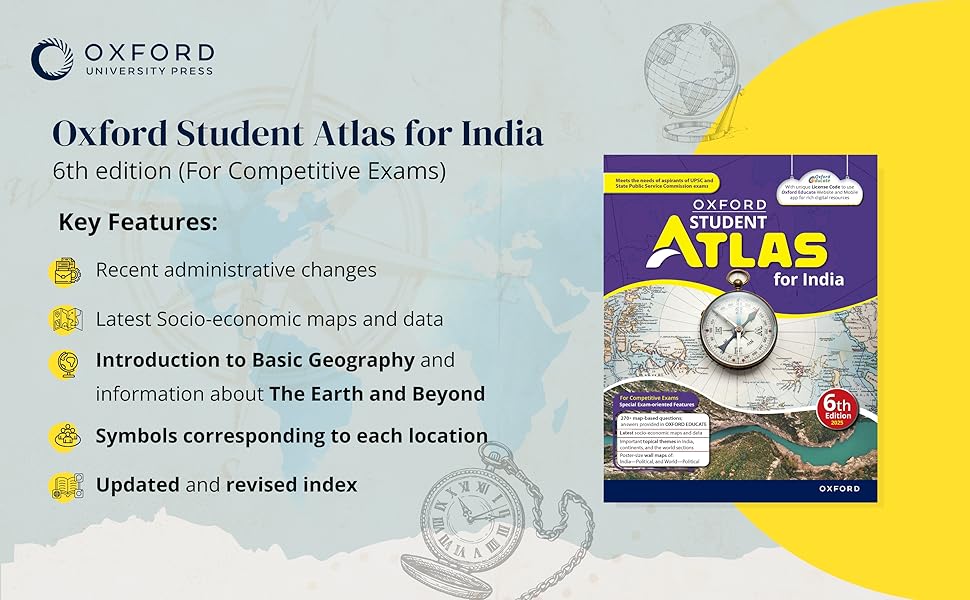 Atlas 6th edition, atlas latest edition, atlas 2025, upsc